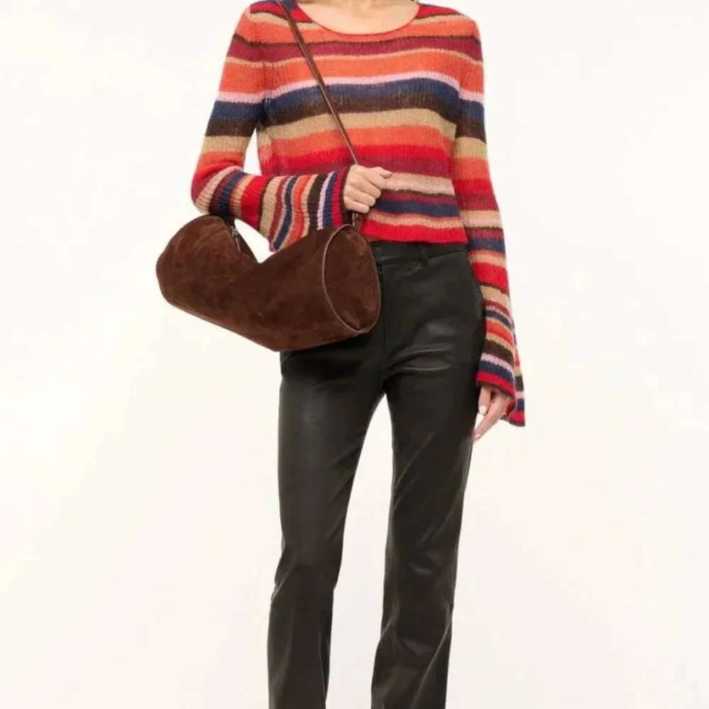 STAUD Taru Handbag - Mahogany - Picture 1 of 6